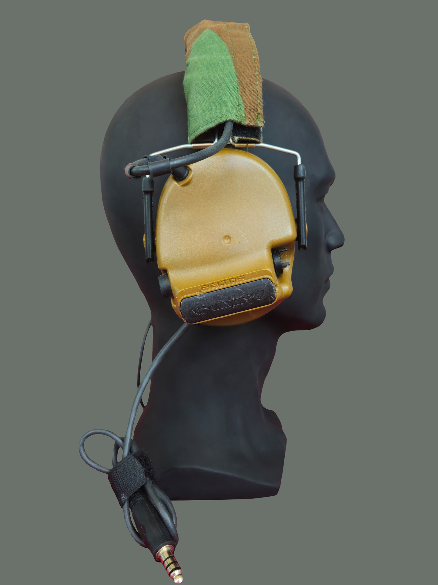 Dual down lead Peltor Comtac 3