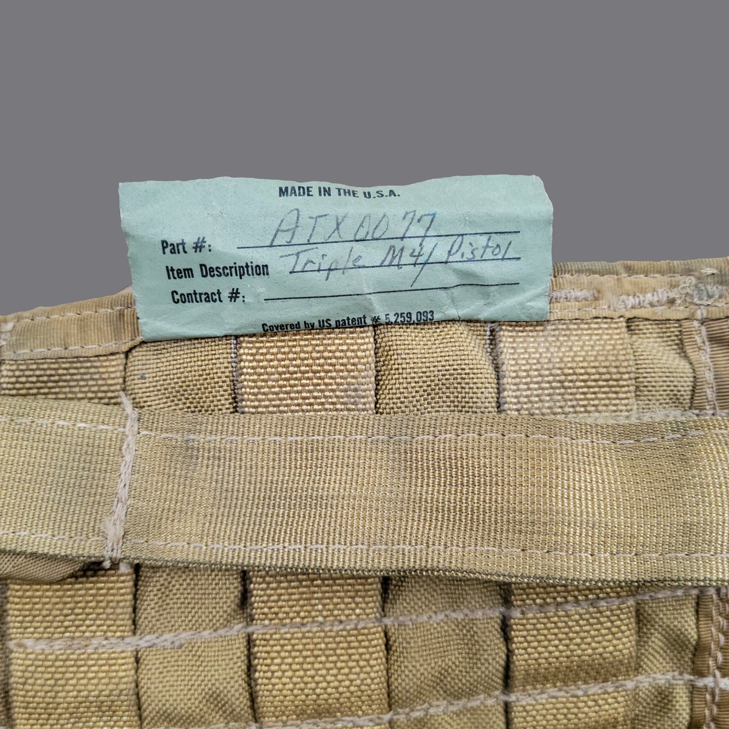 Paraclete M4/M9 Triple mag pouch