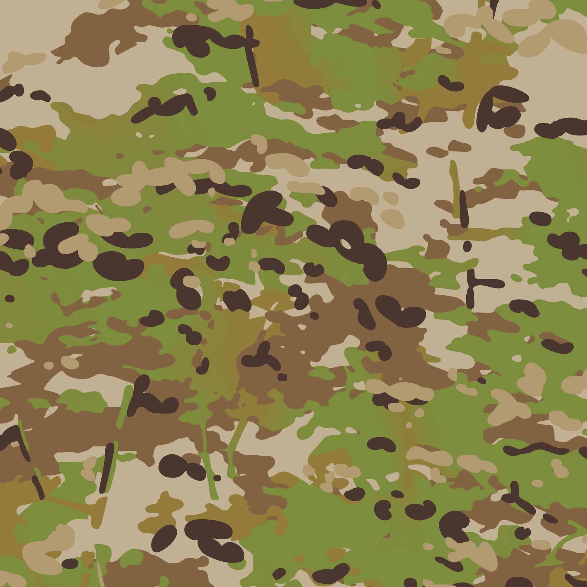 a green and brown camouflage print background